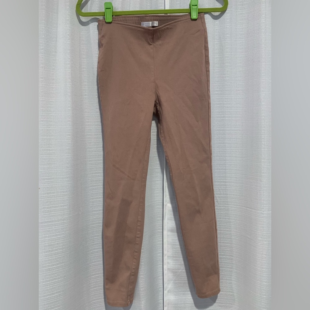 Tan Denim Pants